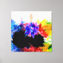 Liebe Die Menschheit wird die moderne Kunst 1 nich Leinwanddruck