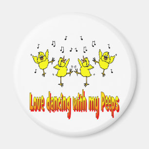 LIEBE, DIE MIT MEINEN PEEPS-GIFTEN TANZT MAGNET
