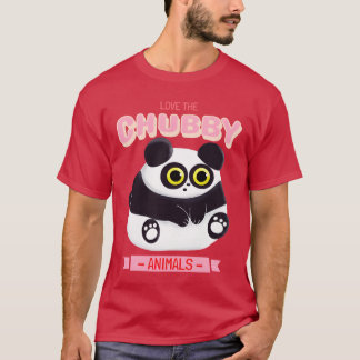 Liebe die molligen Tiere 9 lustig T-Shirt