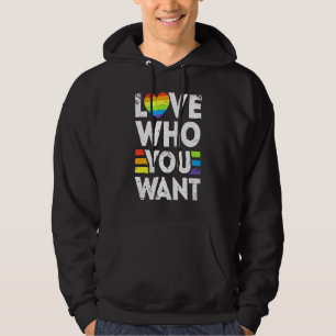 Liebe, die Sie Gewollt Gay Pride LGBs Männer Fraue Hoodie