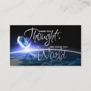 Liebe, die World Business Cards zu ändern Visitenkarte