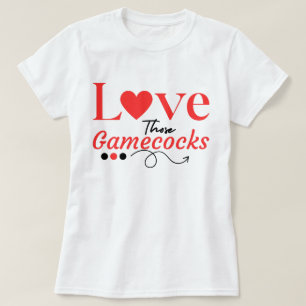 Liebe dieser Gamecocks Football Spirit, Südvibe T-Shirt