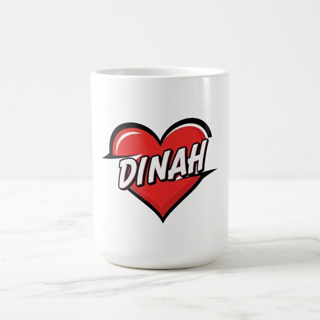 Liebe Dinah Kaffeetasse (Mittel)