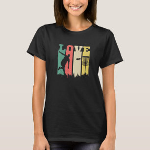 Liebe Disk Golf Disk Golf Player Disk Golfer T-Shirt