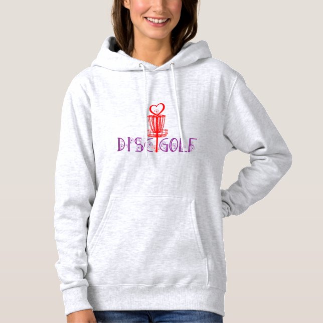 Liebe Disk Golf Hoodie (Vorderseite)