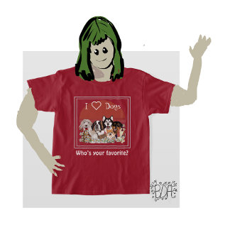 Liebe Dog Pack Club T - Shirt