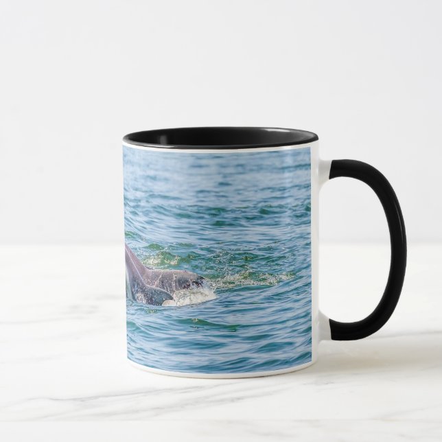 Liebe Dolphin & Baby Tasse (Rechts)