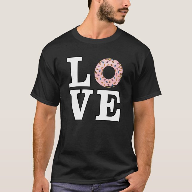 Liebe Donut T-Shirt (Vorderseite)