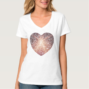 Liebe Doodle Abstrakte Kunst T-Shirt