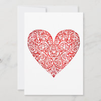 Liebe Doodle Heart Abstrakt Art, Nr. 02