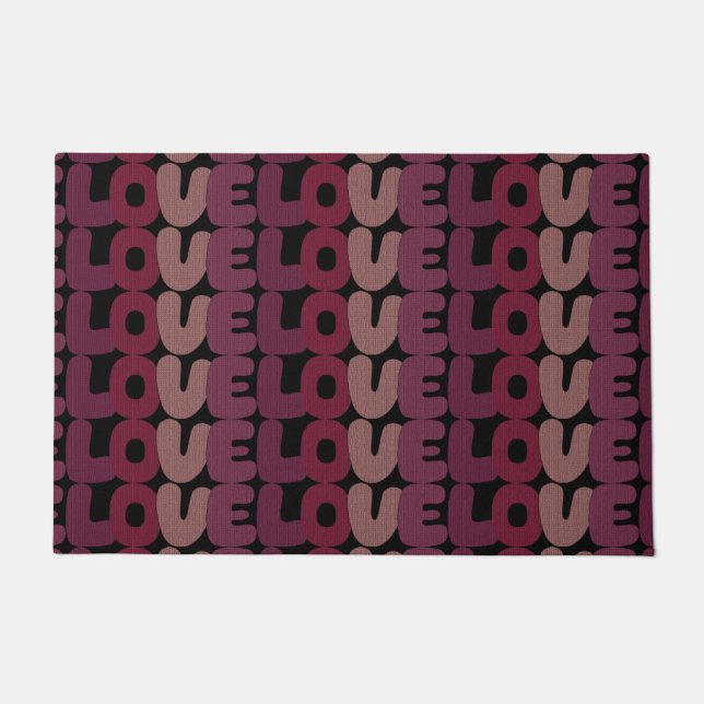 Liebe Doormat Fußmatte (Vorderseite)