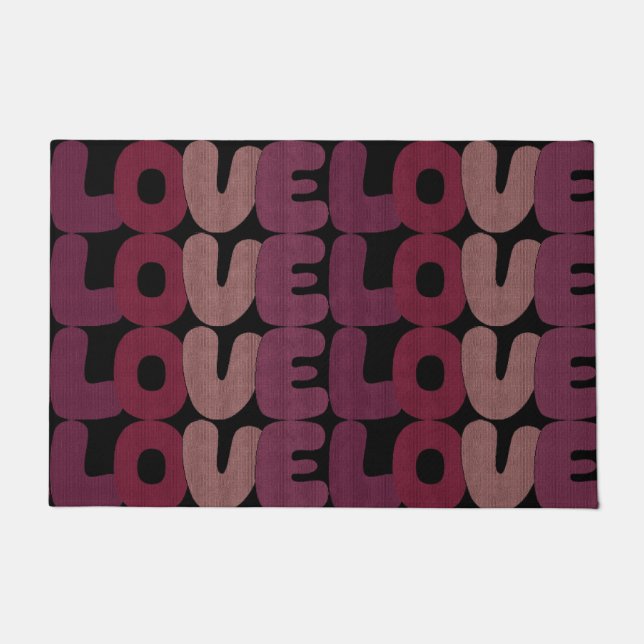 Liebe Doormat Fußmatte (Vorderseite)