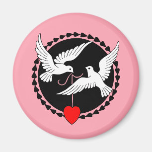Liebe Doves Magnet
