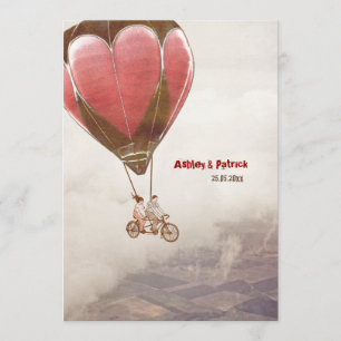 Liebe Dream Wedding Einladung