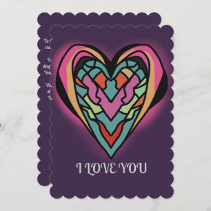 Liebe Drehteile   emotional Feiertagskarte