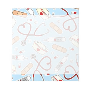 Liebe druckt blauen Hintergrund Notizblock