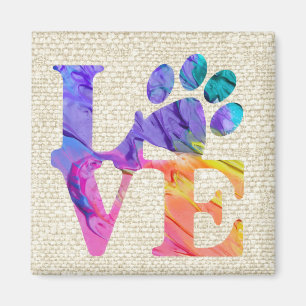 Liebe Druckzeige Magnet