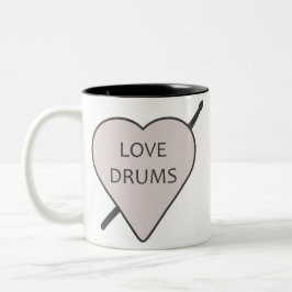 Liebe Drums Tasse