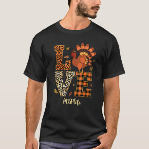 Liebe DSP Krankenversicherung Erntedank Herbst Her T-Shirt