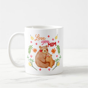 Liebe Du Mama - Mama Bear and Cub Mother Day Kaffeetasse