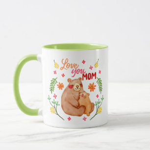 Liebe Du Mama - Mama Bear and Cub Mother Day Tasse
