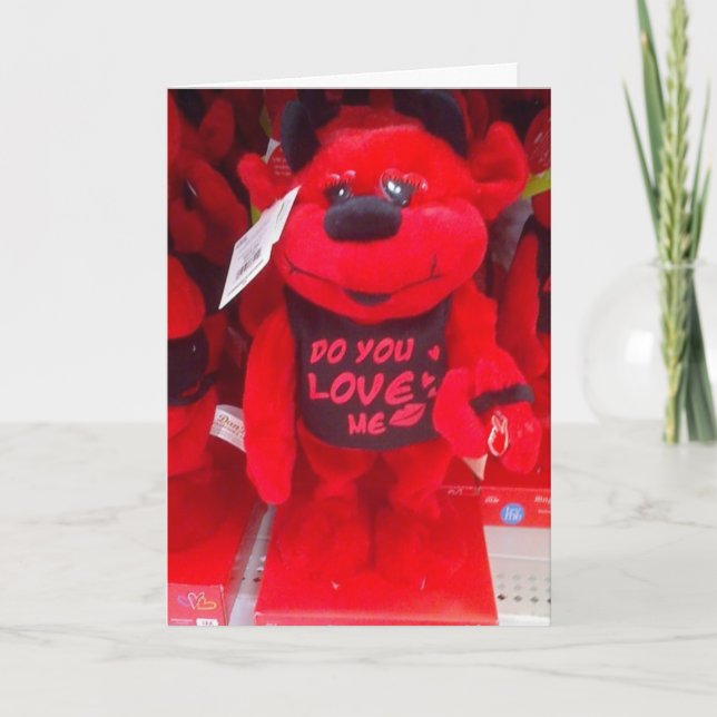 LIEBE DU ME-CUZ I-LIEBE KARTE (Vorderseite)