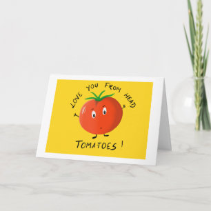 Liebe du Tomaten Karte