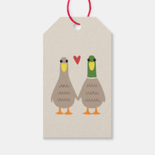 Liebe Ducks Geschenkanhänger