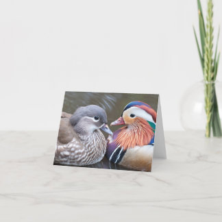 "Liebe duckt" Notecard Karte