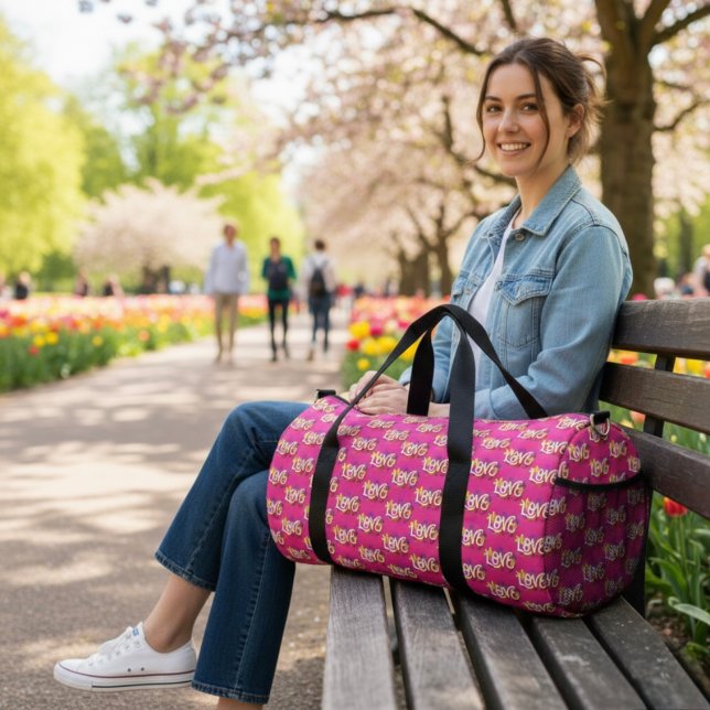 LIEBE Duffle Bag (Von Creator hochgeladen)