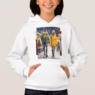 Liebe Duo T-Shirt" Hoodie