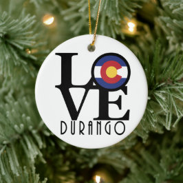 LIEBE Durango Keramik Ornament