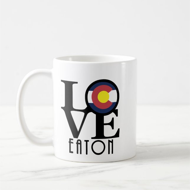 LIEBE Eaton Colorado 11oz Kaffeetasse (Links)