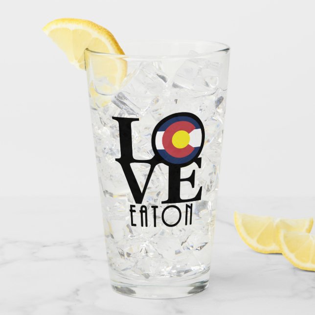 LIEBE Eaton Colorado Glas (Vorderseite Ice)