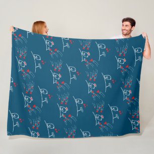 LIEBE ECHO - Comic Birds - Tweetlercools 2 Fleecedecke