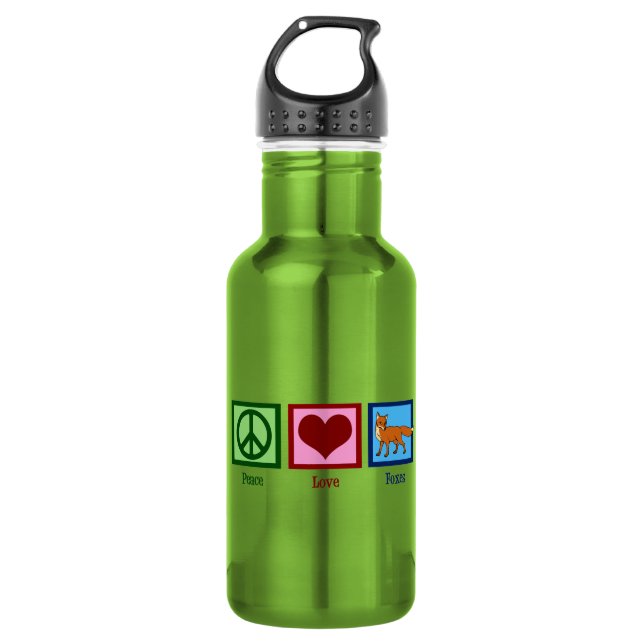Liebe Edelstahlflasche (Vorderseite)