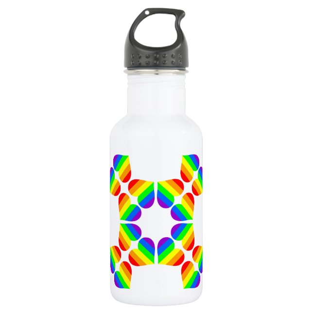 Liebe! Edelstahlflasche (Vorderseite)