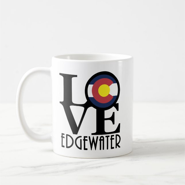 LIEBE Edgewater Colorado 11oz Kaffeetasse (Links)