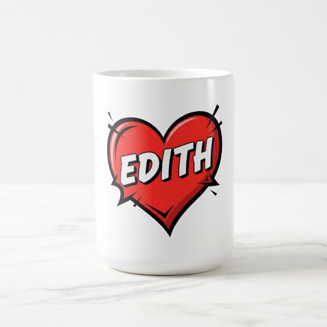 Liebe Edith Kaffeetasse (Mittel)