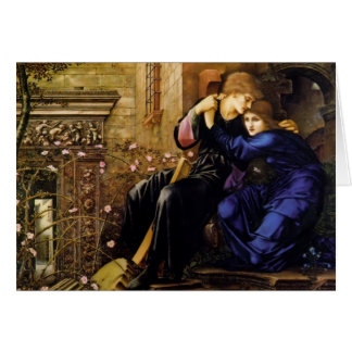 Liebe Edward Burne-Jones unter den Ruinen