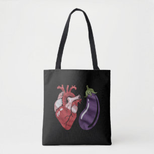 Liebe Eggplant Funny Gay Pride Spaß LGBTQ Joke