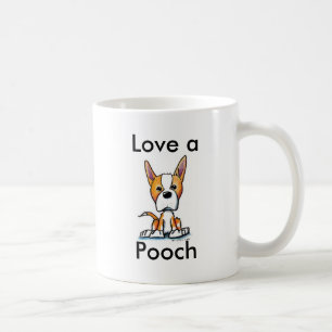 Liebe ein Hündchen Tasse