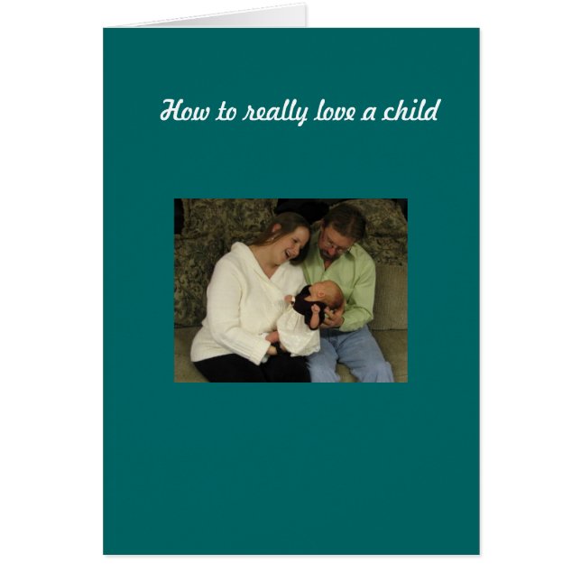 Liebe ein Kind (Vorne)