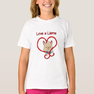 Liebe ein Lama T-Shirt