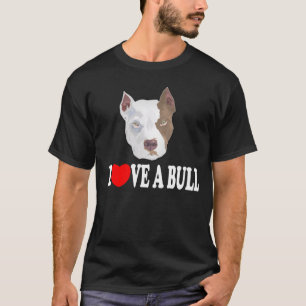 Liebe ein Stier T-Shirt