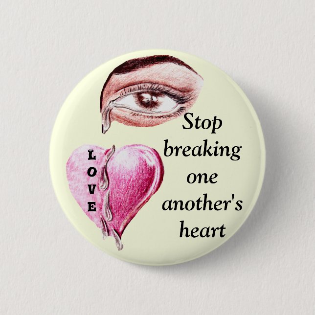 Liebe einander_ button (Vorderseite)
