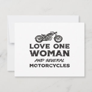 Liebe eine Frau und mehrere Motorräder Essential