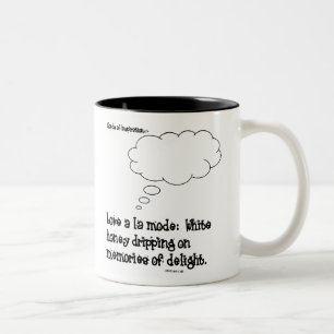 Liebe eine Lamodus-Tasse mit Schwarzem nach innen Zweifarbige Tasse