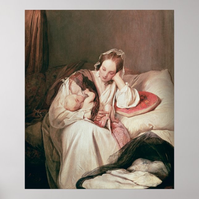 Liebe einer Mutter, 1839 Poster (Vorne)
