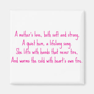 Liebe einer Mutter Magnet